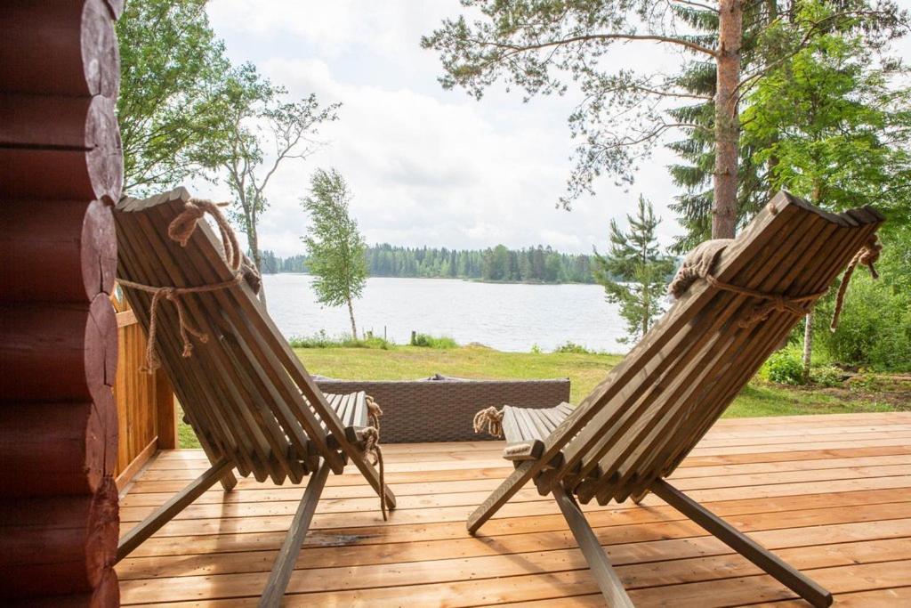 Lemettilae Countryside Accommodation Petajavesi ภายนอก รูปภาพ
